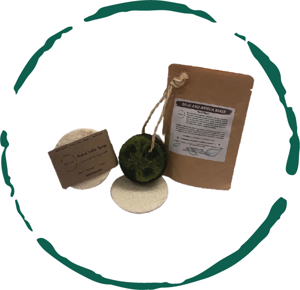 Acne Prevention Kit - Mud Mask, Soap Bar & Loofah