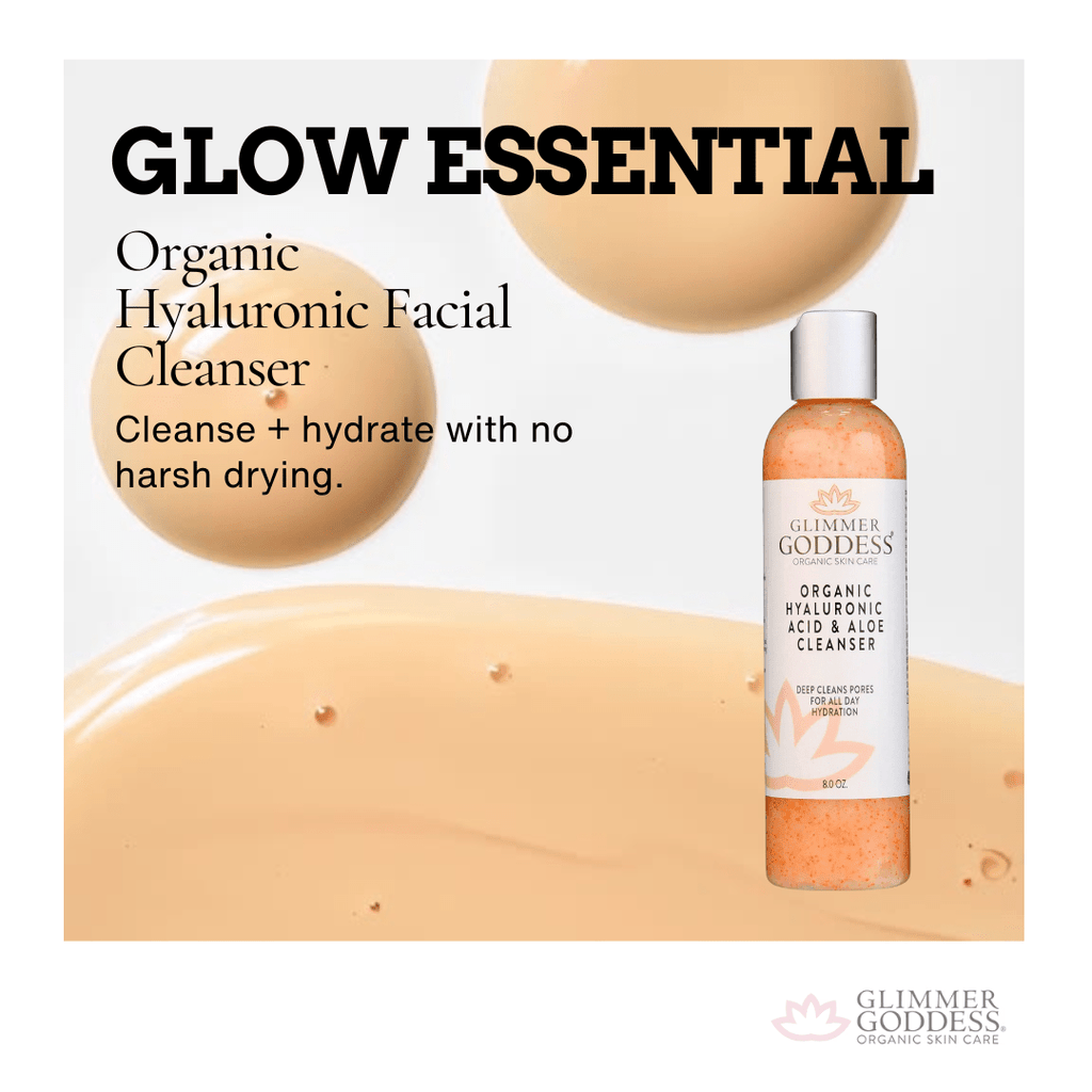 Organic Hydrating Facial Cleanser with Jojoba Beads